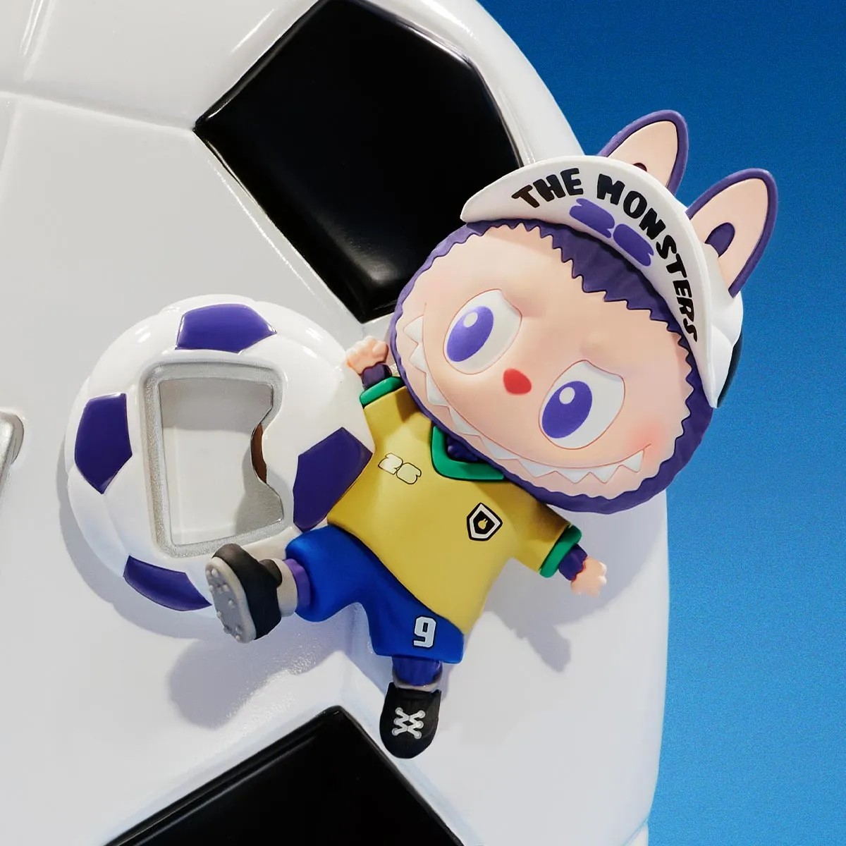 the monsters x fifa series- bottle
opener fridge magnet blind box