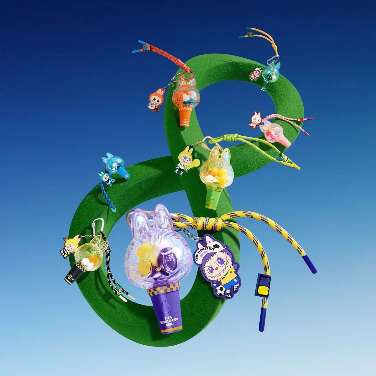 the monsters x fifa series-mini
pendant light blind box