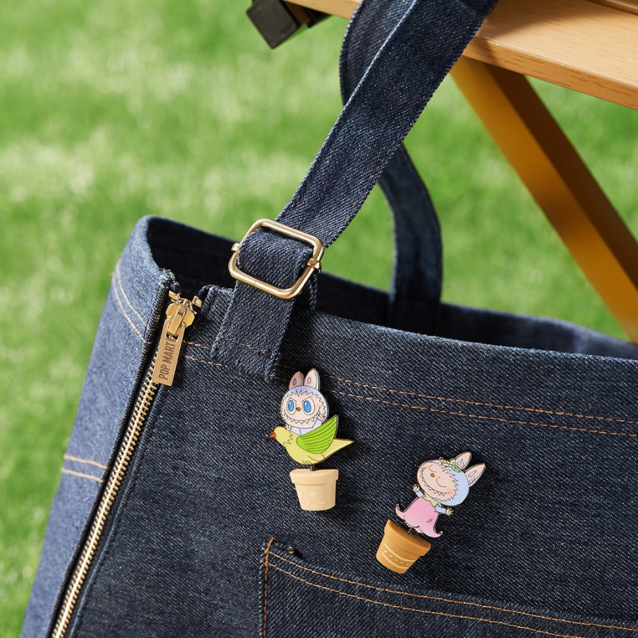 pop mart the monsters labubu torba z jeansu fall in wildfartuch