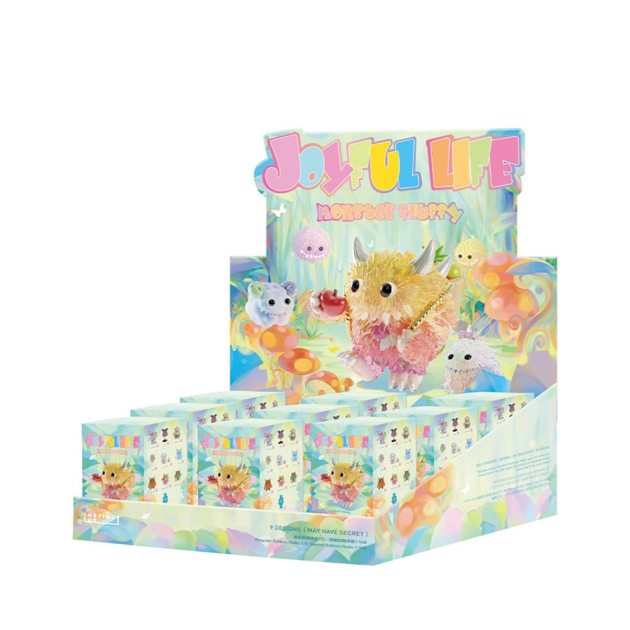 pop mart instinctoy monster fluffy joyful life series blind box