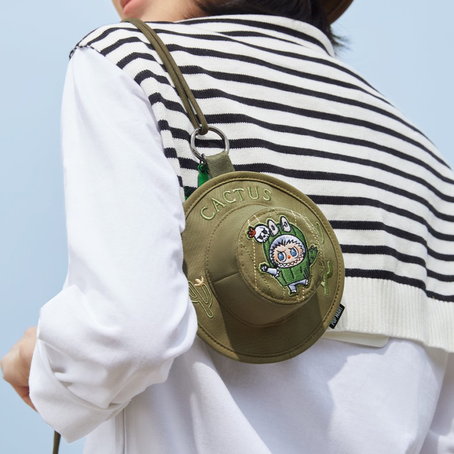 pop mart the monsters fall in wild bucket hat mini bag blind box