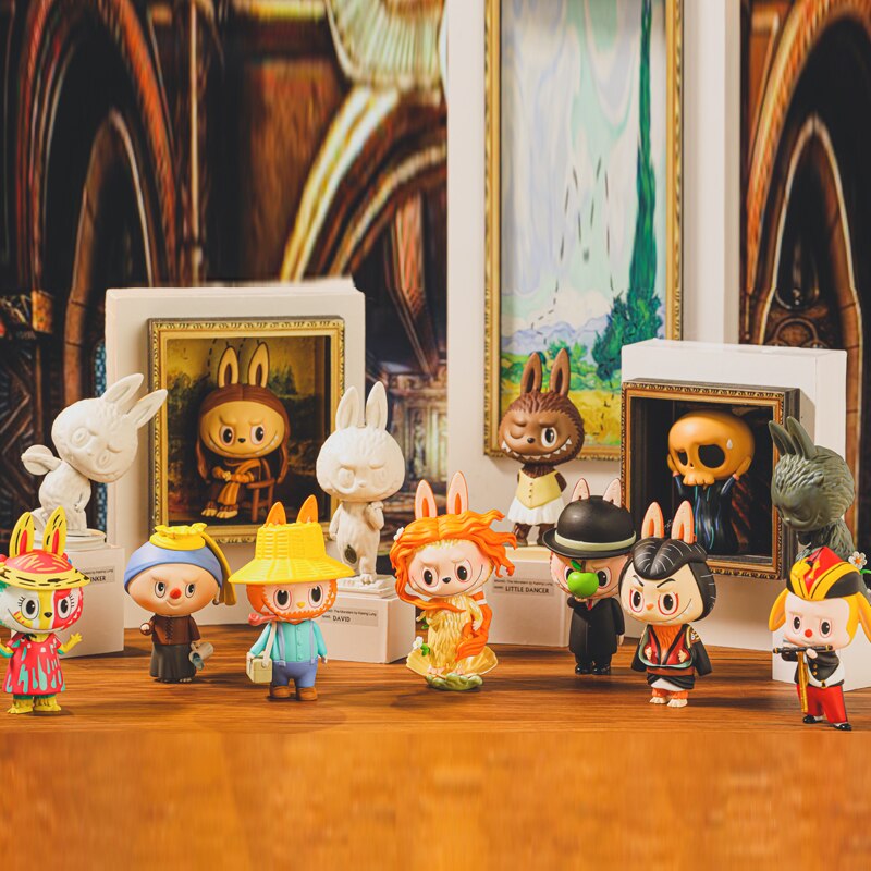 pop mart the monsters labubu art series blind box