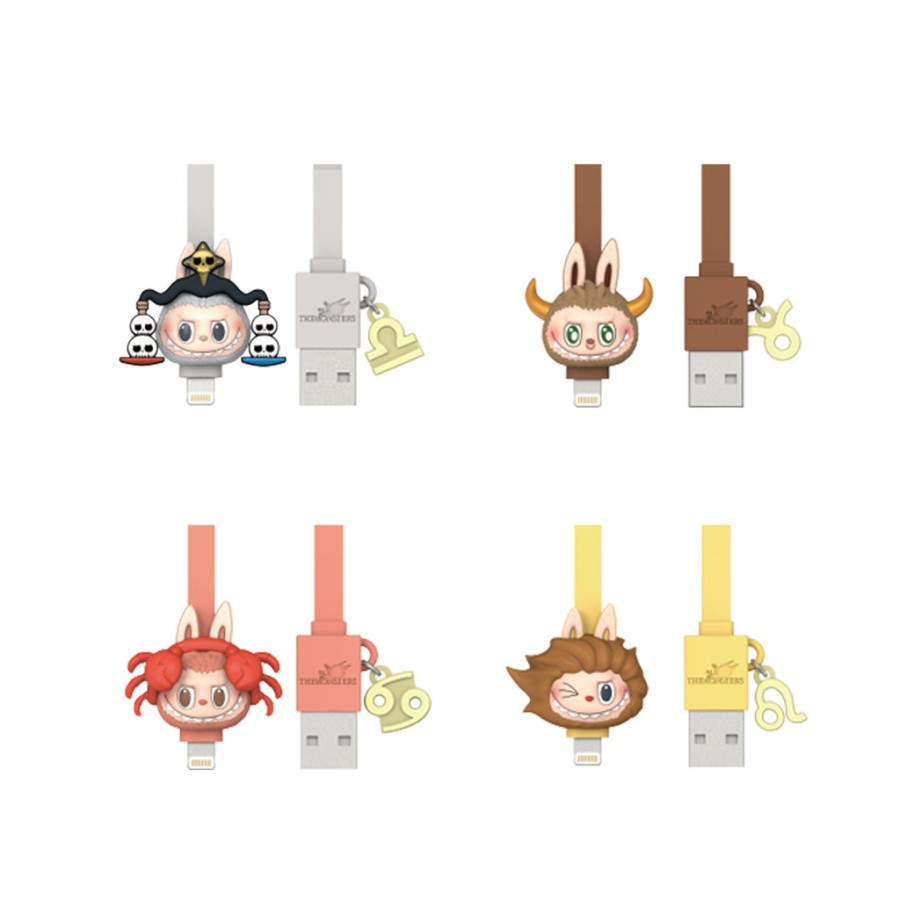 pop mart the monsters constellation series phone cable blind box