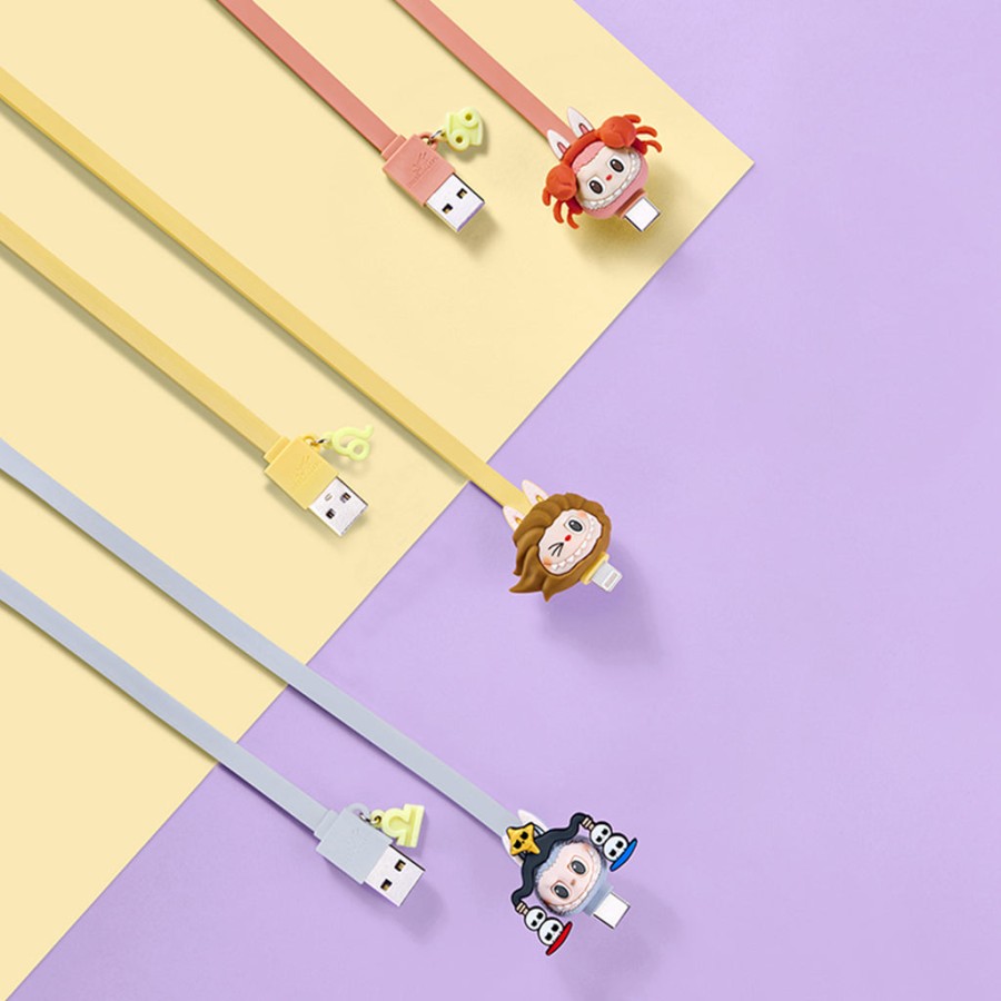 pop mart the monsters constellation series phone cable blind box