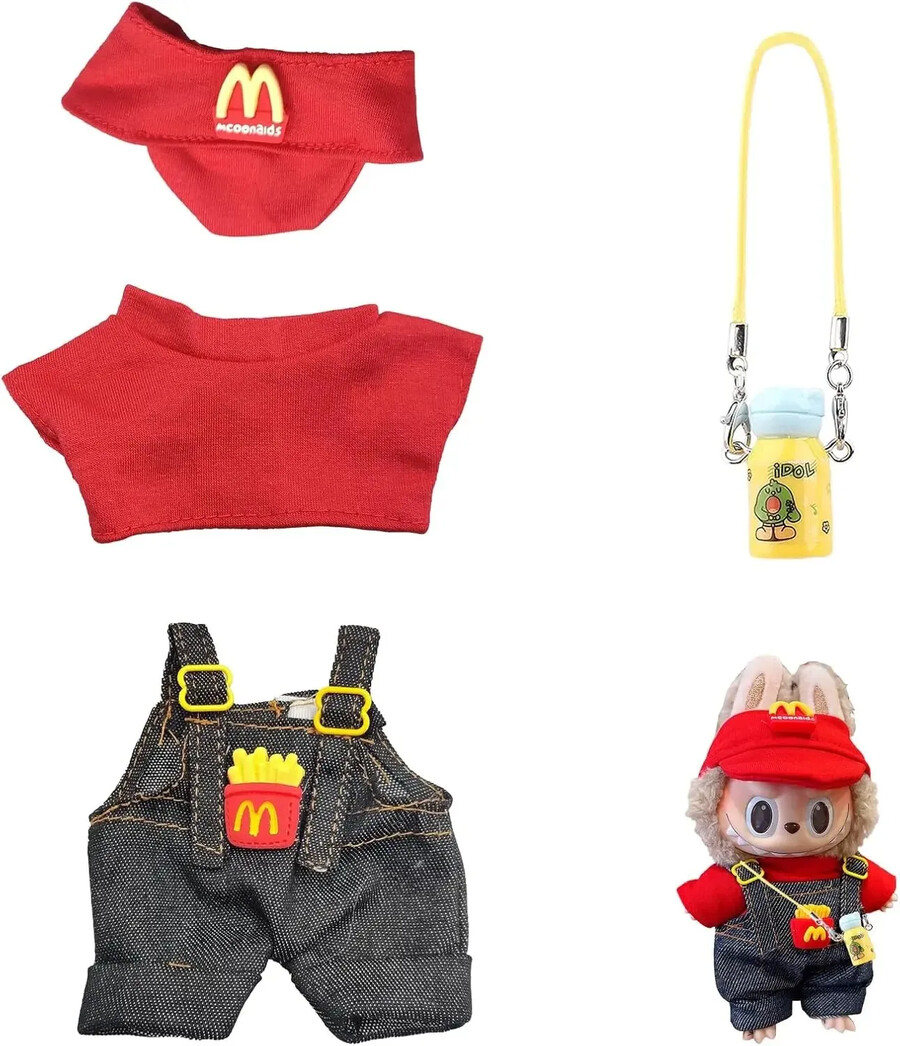 strój mcdonalds dla labubu