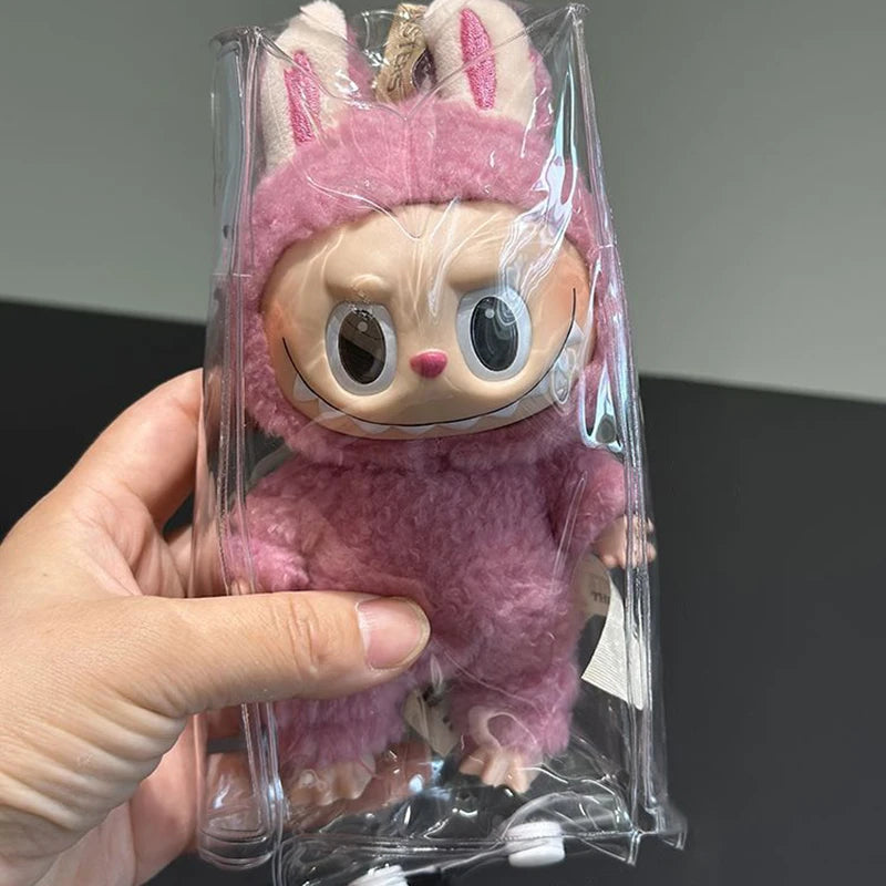 przezroczysta saszetka do przechowywania labubu