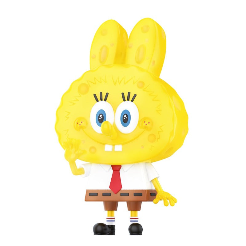 pop mart the monsters labubu x spongebob 200 figurka