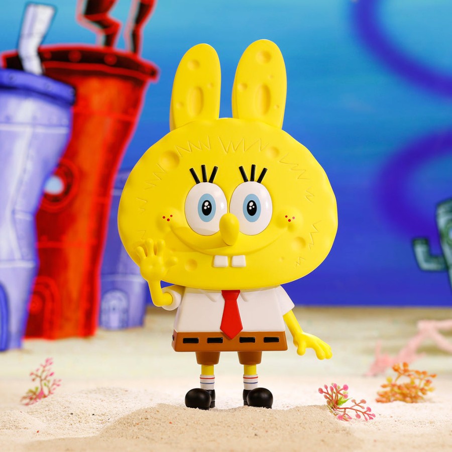 pop mart the monsters labubu x spongebob 200 figurka