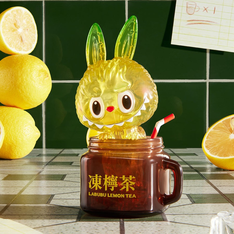 pop mart the monsters labubu lemon tea 100 figurka