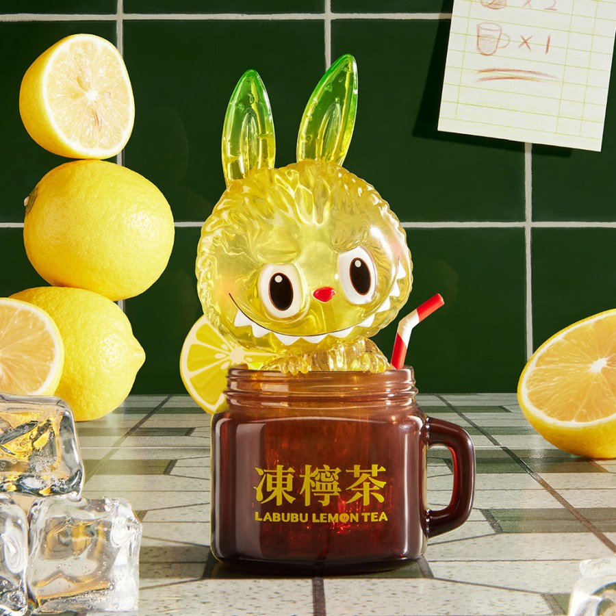 pop mart the monsters labubu lemon tea 100 figurka