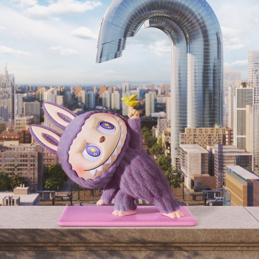 pop mart the monsters lazy yoga series blind box