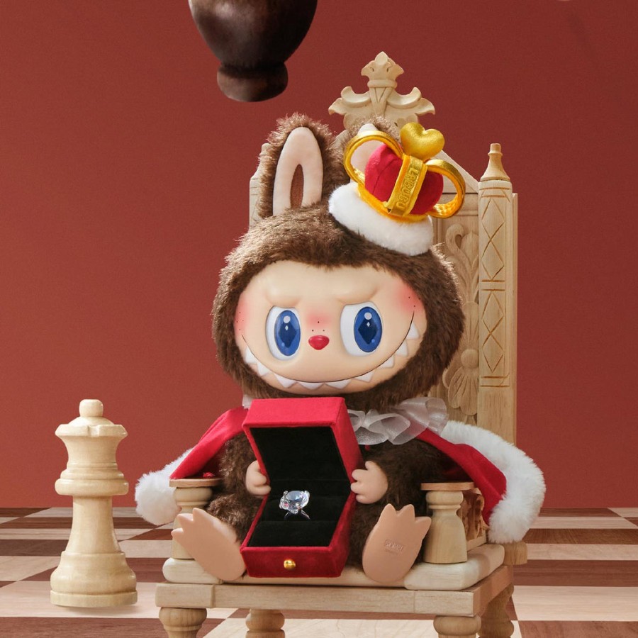 pop mart the monsters labubu lets checkmate winylowa pluszowa lalka