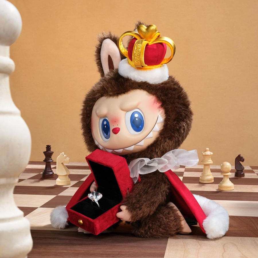 pop mart the monsters labubu lets checkmate winylowa pluszowa lalka