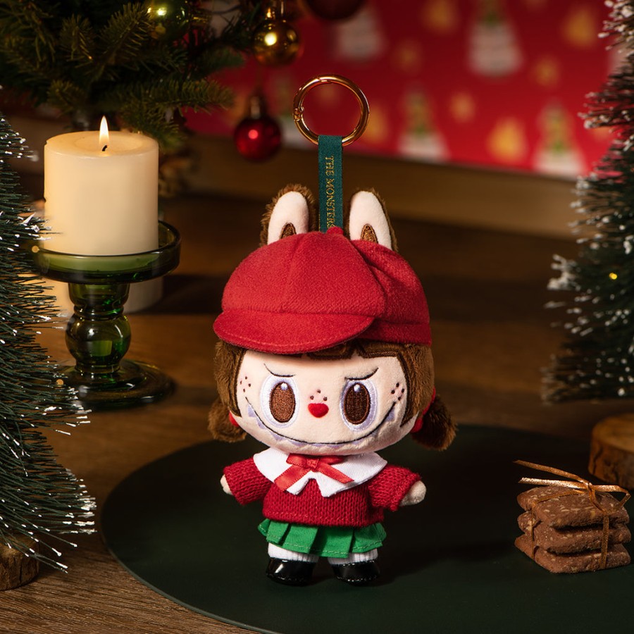 pluszowa zawieszka pop mart the monsters lets christmas series