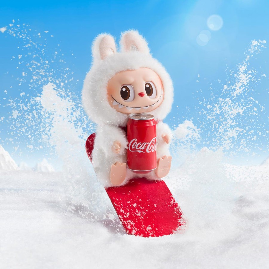 pop mart the monsters coca-cola series vinyl face pluszowy wisiorek pudełko niespodzianek