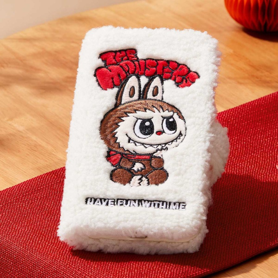 etui na iphonea z pluszową klapką pop mart the monsters classic series